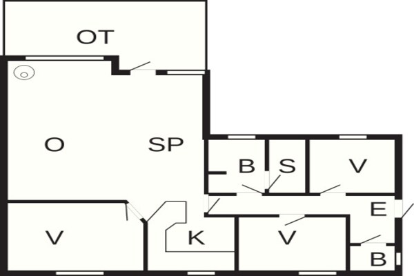Foto van 6 persoons vakantie huis in Vig - Vakantiehuis in Vig - FloorPlan