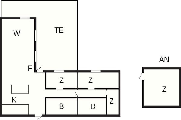 Foto van Schilderachtig huisje aan het meer-By Traum - Vakantiehuis in LIDKÖPING - FloorPlan