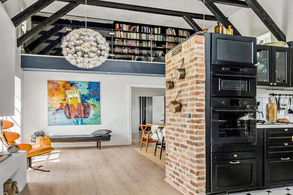 Foto van Historisch verblijf in de Hejlsminde-zee - Vakantiehuis in Hejls - Indoor