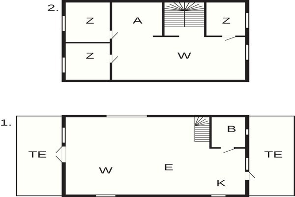 Foto van 6 persoons vakantie huis in Brekstad - Vakantiehuis in Brekstad - FloorPlan