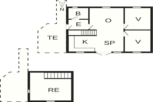 Foto van 7-persoons vakantiehuis in Ebeltoft - Vakantiehuis in Ebeltoft - FloorPlan