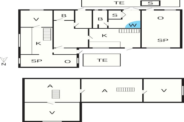 Foto van Idyllisch rietgedekt huisje-By Traum - Vakantiehuis in Gedser - FloorPlan
