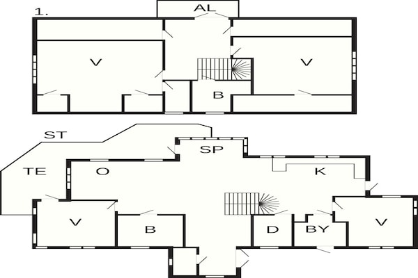 Foto van 10 persoons vakantie huis in KLÖVEDAL - Vakantiehuis in KLÖVEDAL - FloorPlan