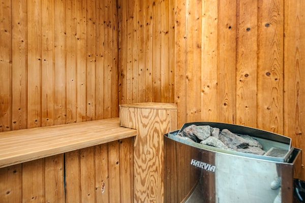 Foto van Luxe oase in Blavand-By Traum - Vakantiehuis in Blåvand - Sauna