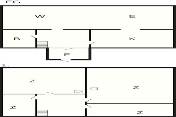 Foto van 6 persoons vakantie huis in øystese - Vakantiehuis in øystese - FloorPlan