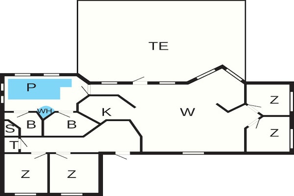 Foto van 12 persoons vakantie huis in Glesborg - Vakantiehuis in Glesborg - FloorPlan
