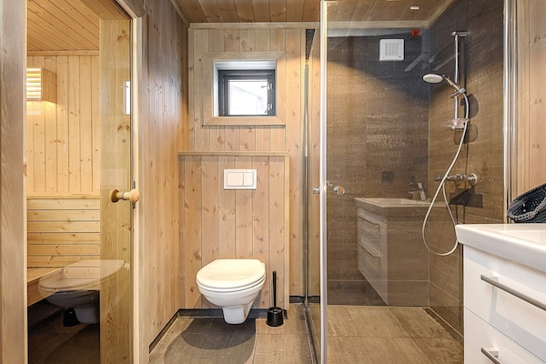 Foto van Stijlvolle Cabin Retreat in Varden-By Traum - Vakantiehuis in Fåvang - Sauna