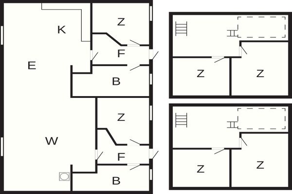 Foto van 14 persoons vakantie huis op een vakantie park in Blåvand - FloorPlan