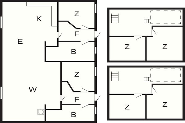 Foto van 14 persoons vakantie huis op een vakantie park in Blåvand - FloorPlan