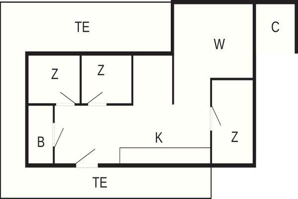Foto van Kustsereniteit in Blokhus-By Traum - Vakantiehuis in Blokhus - FloorPlan