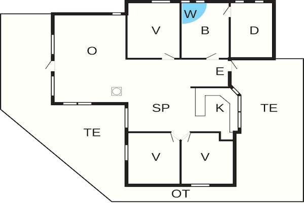 Foto van Kustsereniteit in TAYsinge-By Traum - Vakantiehuis in Svendborg - FloorPlan