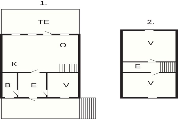 Foto van 6 persoons vakantie huis in Seim - Vakantiehuis in Seim - FloorPlan