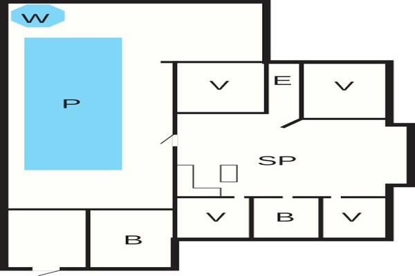 Foto van 12 persoons vakantie huis in Glesborg - Vakantiehuis in Glesborg - FloorPlan