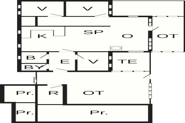 Foto van 6 persoons vakantie huis in Ringkøbing - Vakantiehuis in Ringkøbing - FloorPlan