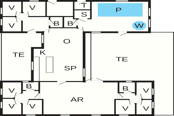 Foto van 24 persoons vakantie huis in Frederiksværk - Vakantiehuis in Frederiksværk - FloorPlan