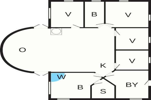 Foto van Luxe Fjordzicht Toevluchtsoord-By Traum - Vakantiehuis in Højslev - FloorPlan