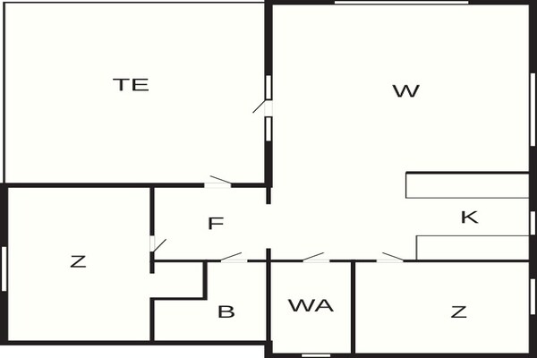 Foto van 6 persoons vakantie huis in GRÄNNA - Vakantiehuis in GRÄNNA - FloorPlan
