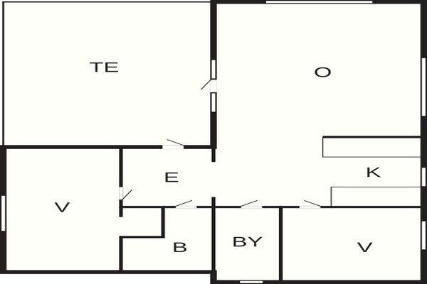 Foto van 6 persoons vakantie huis in GRÄNNA - Vakantiehuis in GRÄNNA - FloorPlan