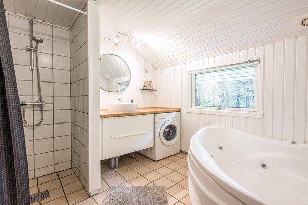 Foto van Lichte huisje met overdekt terras-By Traum - Vakantiehuis in Nørre Nebel - Spa