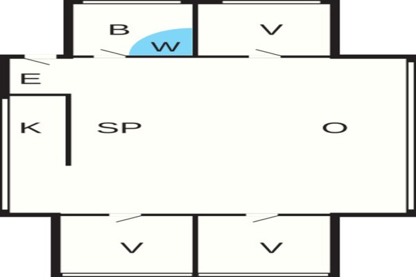 Foto van Kustplezier in Dyreborg-By Traum - Vakantiehuis in Faaborg - FloorPlan