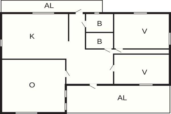 Foto van Vintage Bosverblijf-By Traum - Vakantiehuis in RÖRBÄCKSNÄS - FloorPlan
