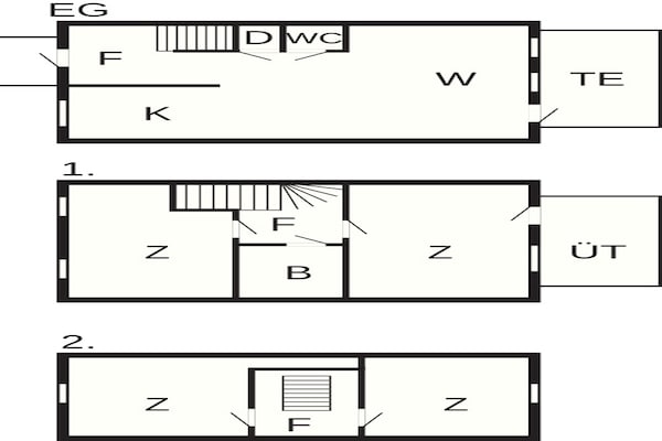 Foto van 6 persoons vakantie huis in Austrheim - Vakantiehuis in Austrheim - FloorPlan