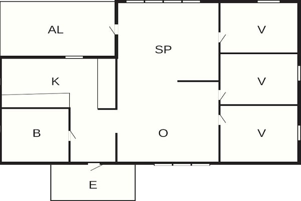 Foto van 6 persoons vakantie huis in BOLLNÄS - Vakantiehuis in BOLLNÄS - FloorPlan