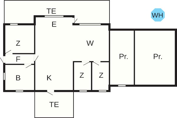 Foto van Kustsereniteit in Vemmingbund-By Traum - Vakantiehuis in Broager - FloorPlan