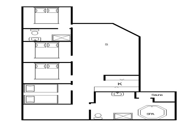 Foto van 8 persoons vakantie huis in Oksbøl - Vakantiehuis in Oksbøl - View