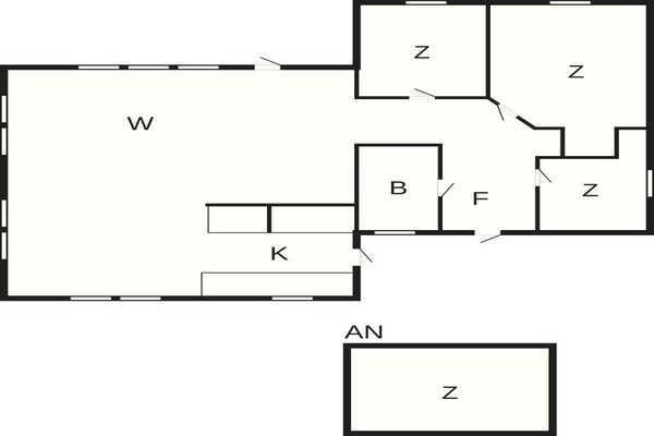 Foto van Rustig toevluchtsoord aan de kust op Oddo - Vakantiehuis in STRÖMSTAD - FloorPlan
