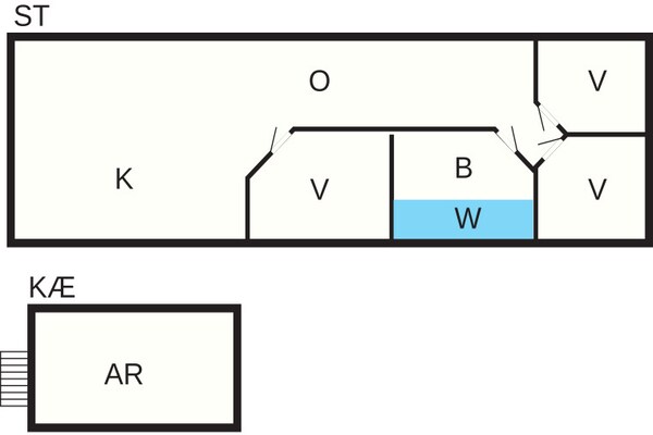 Foto van 8 persoons vakantie huis in Børkop - Vakantiehuis in Børkop - FloorPlan