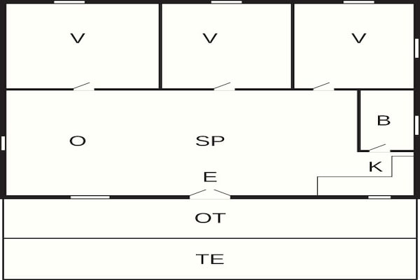 Foto van 6 persoons vakantie huis in Fårvang - Vakantiehuis in Fårvang - FloorPlan