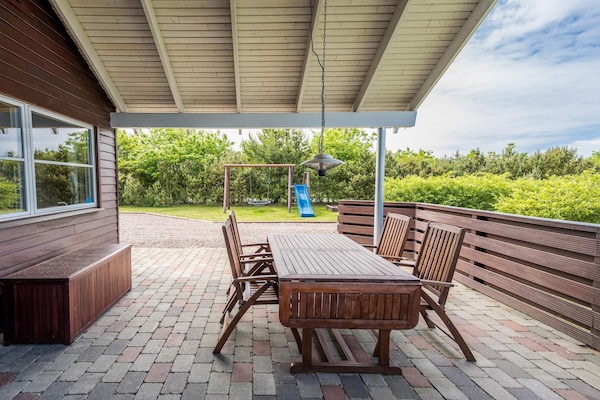 Foto van Afgelegen Gezellige Huisje in Skaven-By Traum - Vakantiehuis in Tarm - Outdoor