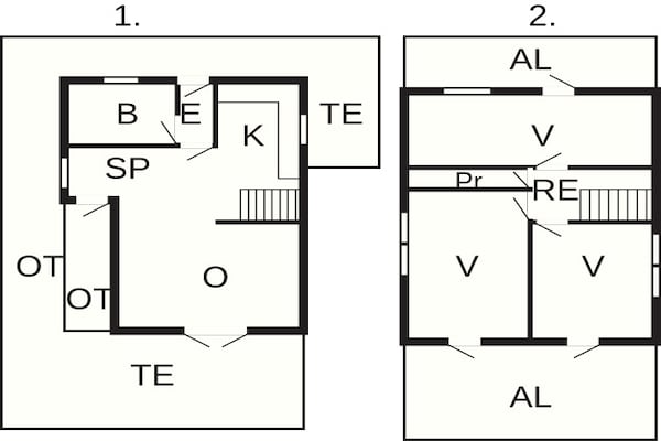Foto van Afgelegen vakantiehuis bij Ordrup Naes-By Traum - Vakantiehuis in Fårevejle - FloorPlan