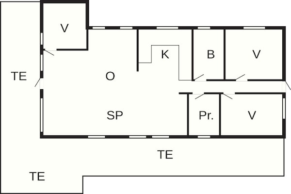 Foto van Kustplezier in Bork Harbor-By Traum - Vakantiehuis in Hemmet - FloorPlan