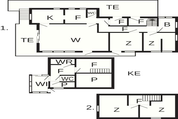 Foto van 8 persoons vakantie huis in Austefjorden - Vakantiehuis in Austefjorden - FloorPlan