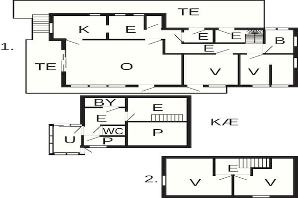 Foto van 8 persoons vakantie huis in Austefjorden - Vakantiehuis in Austefjorden - FloorPlan