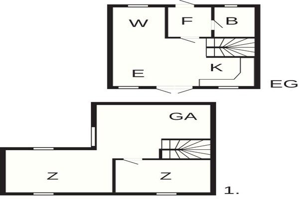 Foto van Vakantie huis op een vakantie park in Ebeltoft - Vakantiehuis in Ebeltoft - FloorPlan