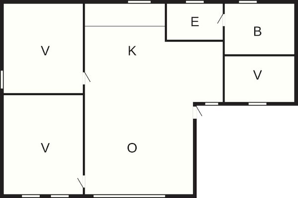 Foto van 6 persoons vakantie huis in STRÖMSTAD - Vakantiehuis in STRÖMSTAD - FloorPlan