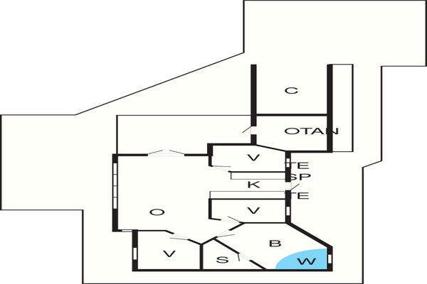 Foto van 6 persoons vakantie huis in Sjølund - Vakantiehuis in Sjølund - FloorPlan