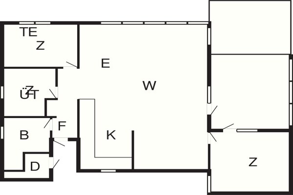 Foto van Rustiek toevluchtsoord bij Hemmet Strand-By Traum - Vakantiehuis in Hemmet - FloorPlan