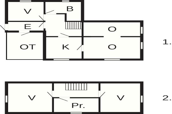 Foto van 6 persoons vakantie huis in Storsteinnes - Vakantiehuis in Storsteinnes - FloorPlan