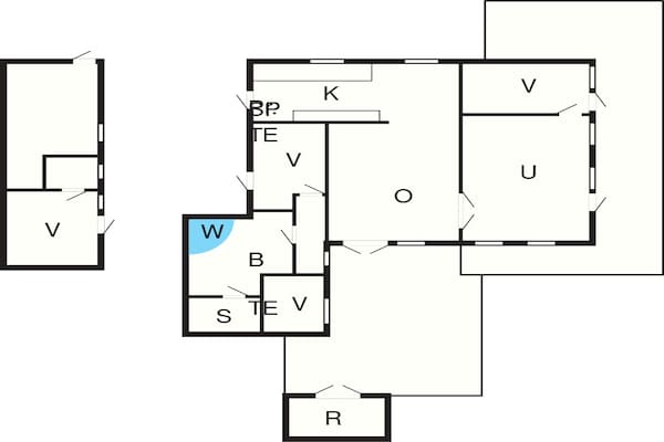 Foto van Kustsereniteit bij Hvidbjerg-By Traum - Vakantiehuis in Børkop - FloorPlan