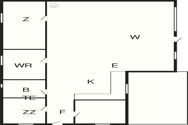 Foto van Kustcharme in Ristinge-By Traum - Vakantiehuis in Humble - FloorPlan