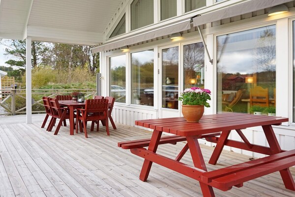 Foto van Vakantiehuis aan zee bij Gullmarsfjord - Vakantiehuis in BRASTAD - Outdoor