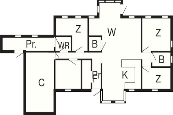 Foto van 6 persoons vakantie huis in VäTö - Vakantiehuis in VäTö - FloorPlan