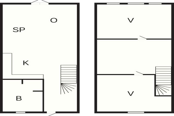 Foto van 6 persoons vakantie huis in Hadsund - Vakantiehuis in Hadsund - FloorPlan