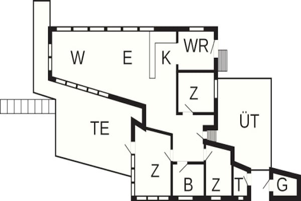 Foto van 6 persoons vakantie huis in Bryrup - Vakantiehuis in Bryrup - FloorPlan