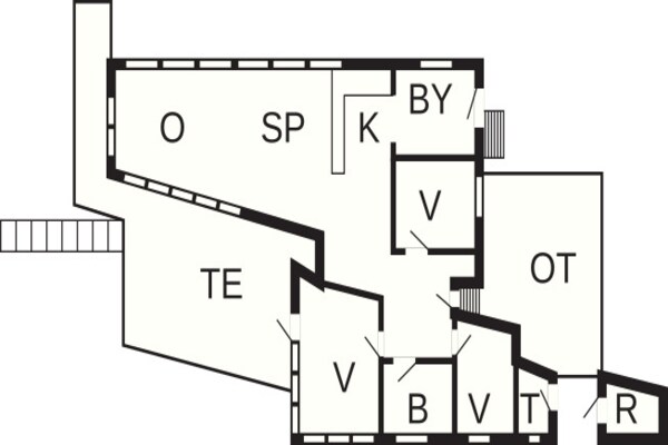 Foto van 6 persoons vakantie huis in Bryrup - Vakantiehuis in Bryrup - FloorPlan