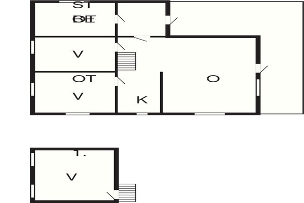 Foto van 6 persoons vakantie huis in Brekke - Vakantiehuis in Brekke - FloorPlan
